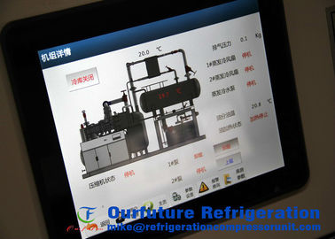 VFD Nh3 Co2 Sistem Pendinginan Untuk -55 Celcius Freezer Room