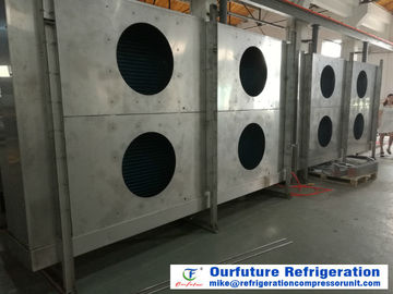 Hot Gas Defrost Tipe Unit Cooler Evaporator Dengan Aluminium Fin Untuk Penggunaan Ruangan Dingin