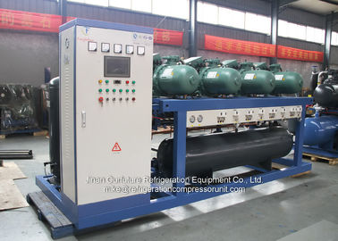 Unit Kompresor Dingin Kimia Pendingin Ruangan 16HP - 180HP CE Disetujui