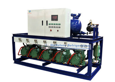 R404a Bitzer piston tipe unit kompresor refrigeartion untuk penyimpanan dingin buah 2 ℃
